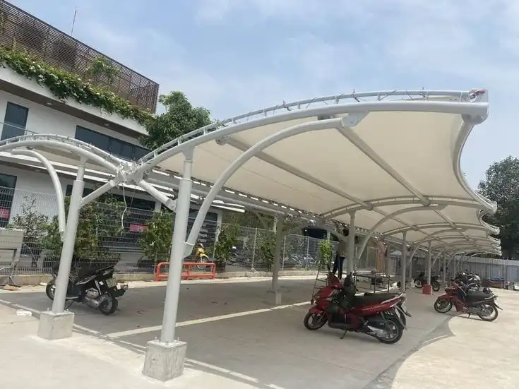 Kanopi Membrane untuk Area Parkir
