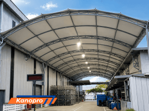 jasa kanopi membran bekasi terpercaya | Kanopro