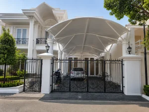 kanopi membran Jakarta untuk rumah dan carport modern